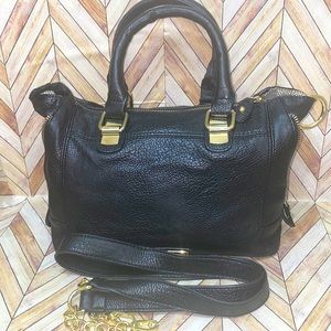 Steve Madden black leather purse